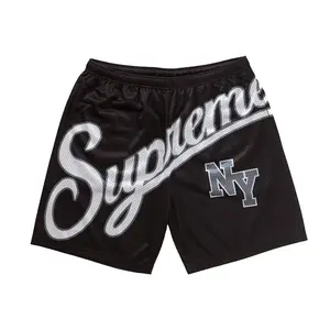 Supreme Men's Big Script Mesh Short Black, from StockX