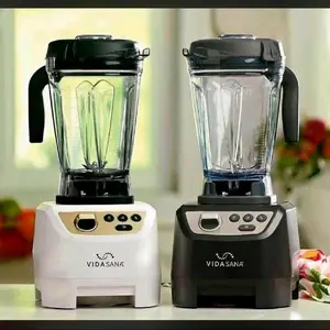 Vida Sana Blender - White and Black Models with Multiple Settings for Smoothies and More