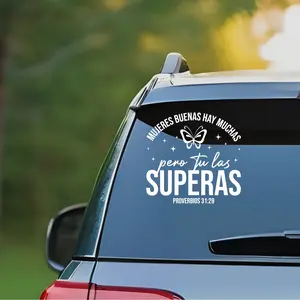 Mujeres Buenas Hay Muchas pero  pero tu la superas  Car Decal Stikers.