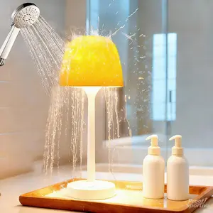 Aurora/Ocean Wave/Water Ripple Desk Lamp 16-Color Ambient Table Lamp with Control, Relaxation &Romantic Night Ambience,Suitable for Bedroom, Living Room, Study, Home,Perfect Gift for Holidays, Birthdays & Events! Bedroom lighting