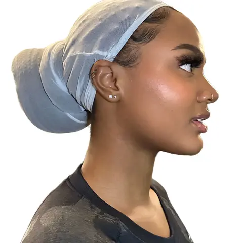 Hairweave Sleeve – Winter White – Lightweight, Semi-Sheer & Breathable Mesh for Small to Medium Locs & Braids – Durable, Fashionable Design
