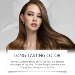 3 Colors Disposable Hair Dye Comb, Easy Coloring Portable Hair Touch-Up Tool, Gray Hair Coverage, Fade & Clump Resistant Hair Dye Applicator