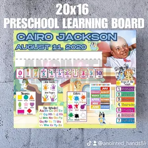 PRESCHOOL LEARNING BOARD