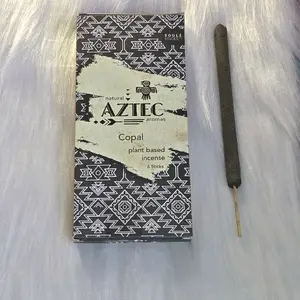 Aztec Aromas Plant Based Copal Incense - 6 Sticks - Natural Fragrance for Rituals and Relaxation