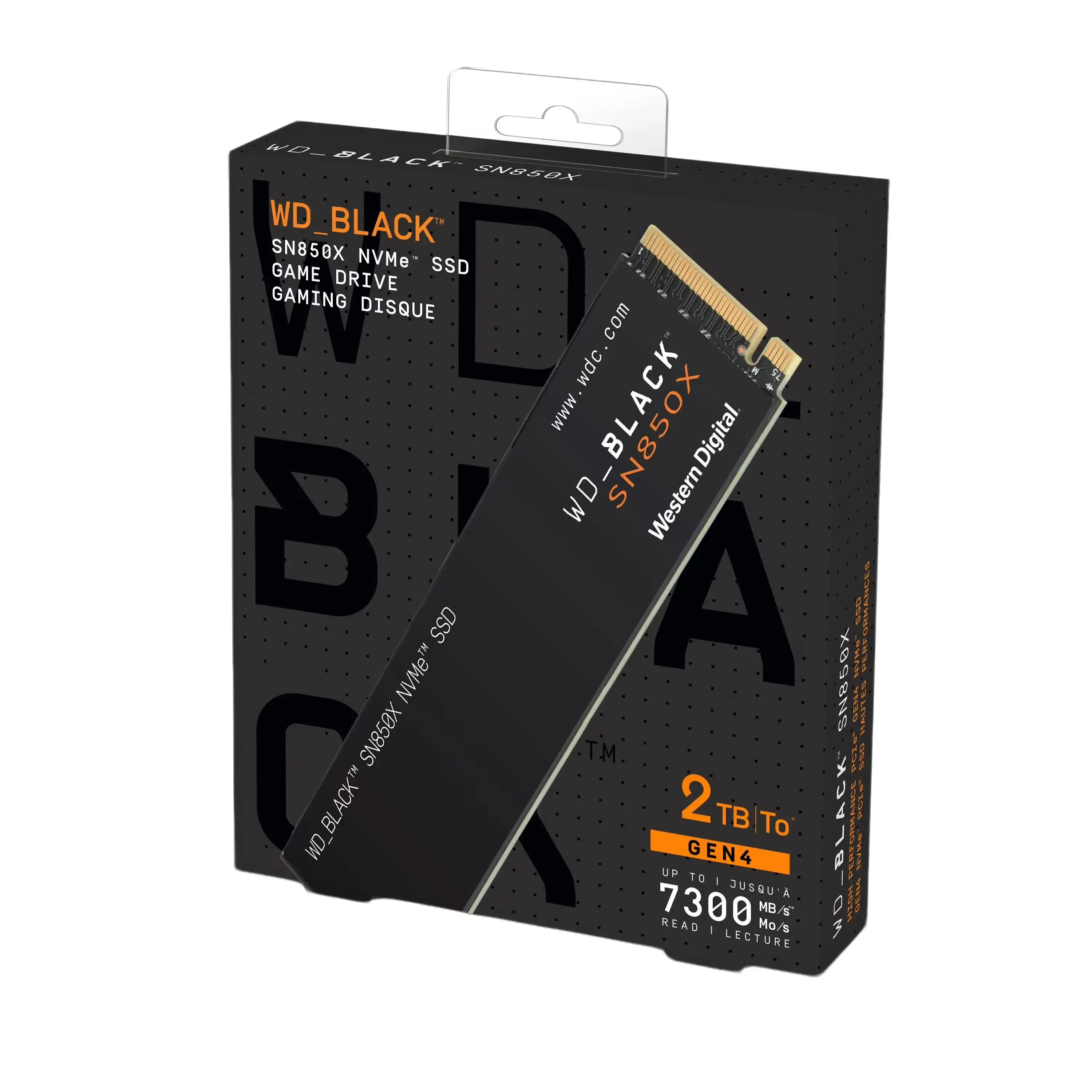 SN850X 2TB NVMe Internal SSD, PCIe Gen4 M.2 2280 Solid State Drive for Gaming, PC & Laptop, High-Speed Storage