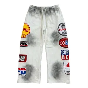 COPPED Motor Sports Sweatpants White