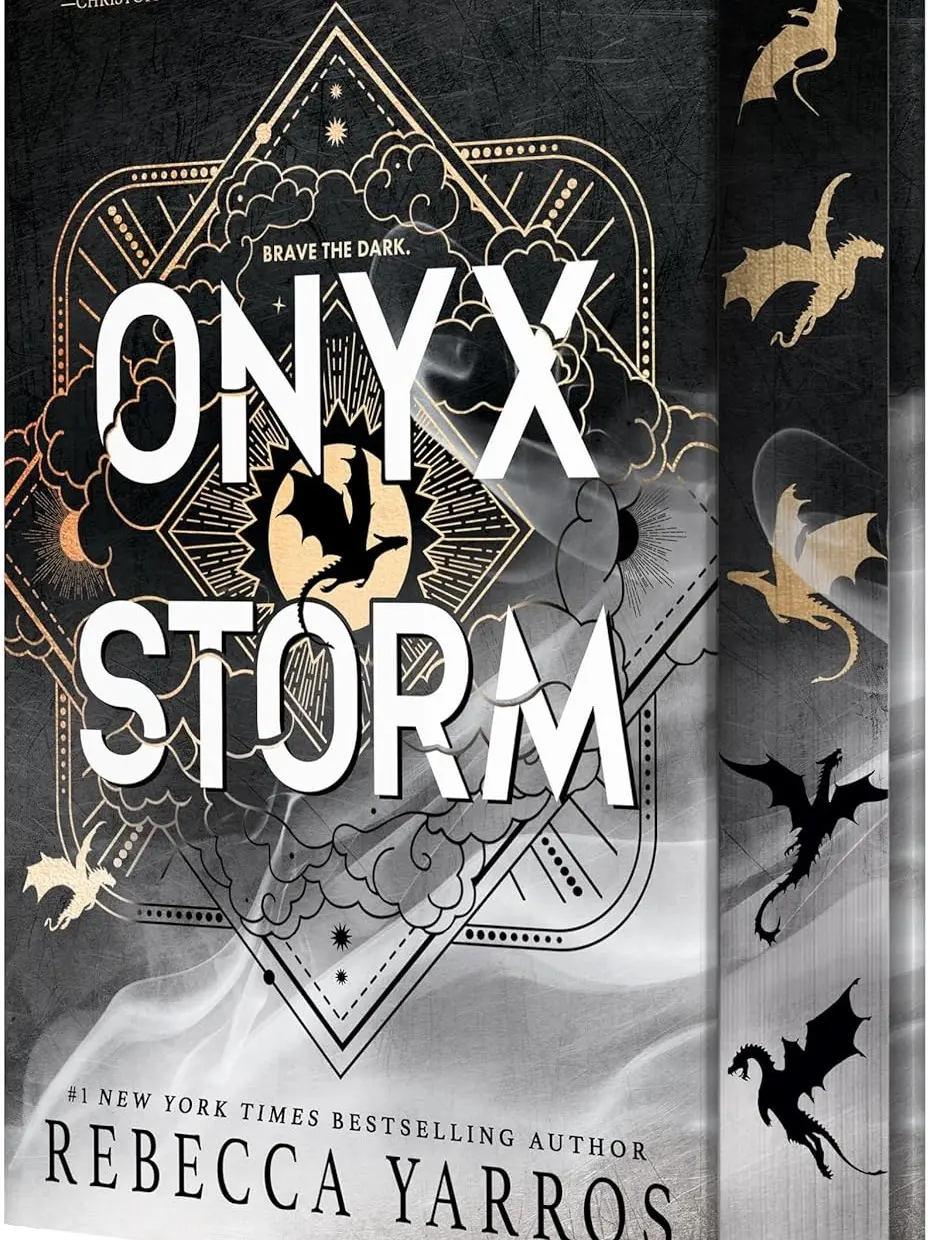 Onyx Storm (Deluxe Limited Edition) (The Empyrean, 3) Hardcover – January 21, 2025