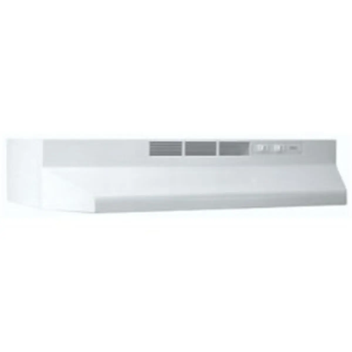 212 MAIN Broan 413001 30-Inch Non-Ducted Kitchen Hood - White, Under-Cabinet Lights, 120V