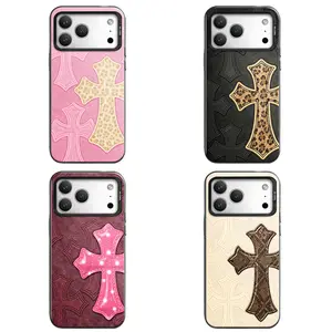Edgy Sweet Cross Statement phone case series for iPhone 17 AIR 17 PRO 16 PRO 15  PRO MAX  14 PLUS 13 PRO 12 11 PRO XS MAX X XR Samsung Galaxy S25 Ultra S24 S23 S22 Plus