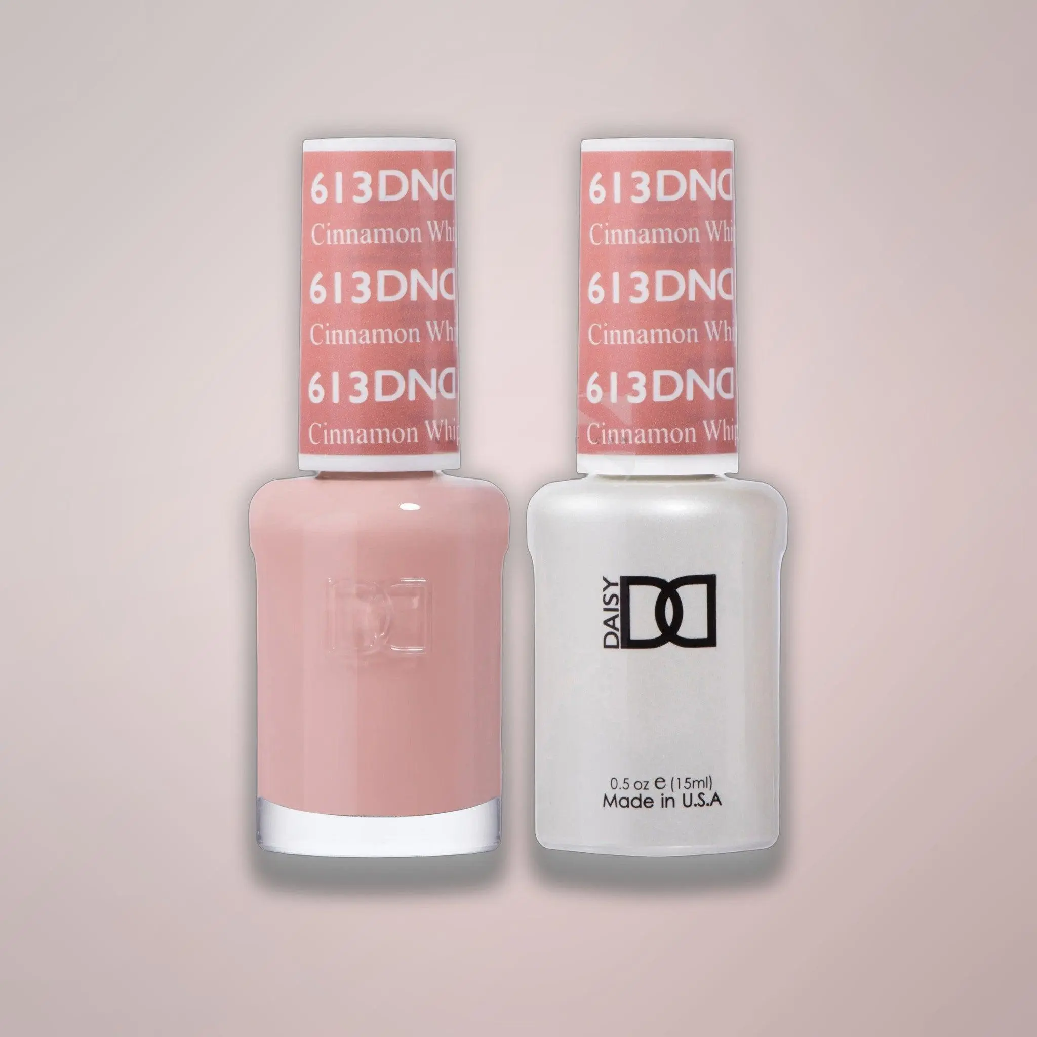 DND Duo Gel - 613 Cinnamon Whip - Gel & Matching Lacquer Duo 0.5 oz