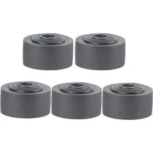 Pack of 5 Rubber Pinch Roller Wheel Pressure Rollers for Cassette Tape Player Recorder Maintenance