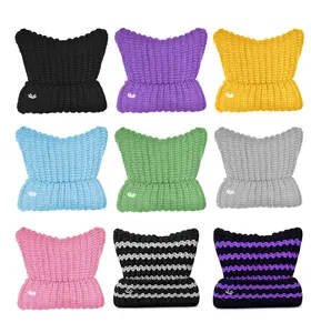 Cat Beanie Satin Lined