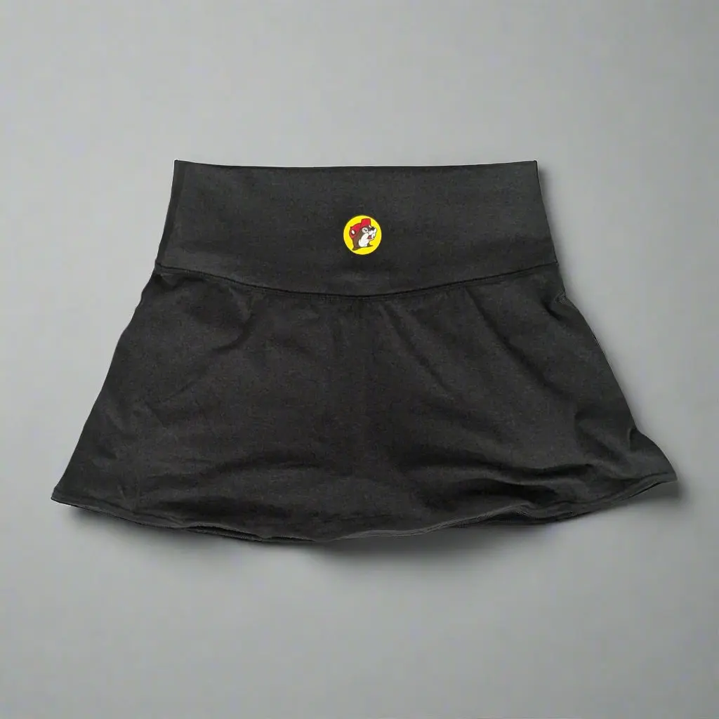 Buc-ee's Black Skort