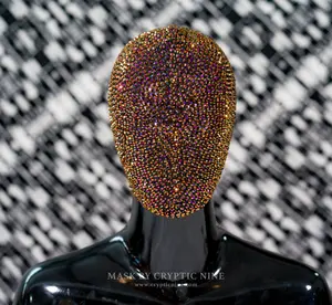 Copper Head - Red and Copper color tone Custom Mask