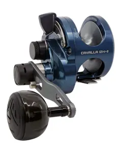 Okuma Cavalla 2 Speed Lever Drag Reels Midnight Blue
