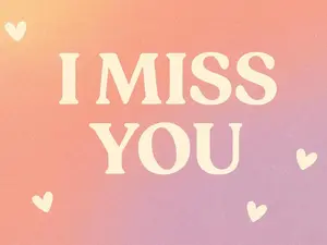 Anonymous “I Miss You” Postcard Sent Secretly – Heartfelt Surprise Mail Gift