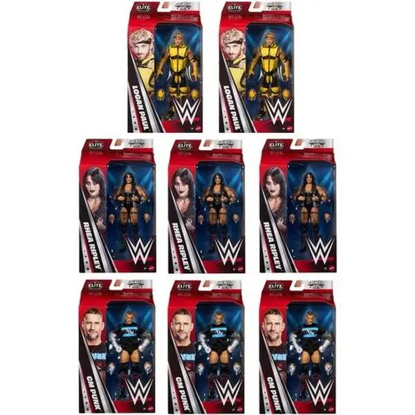 WWE Elite Collection Greatest Hits 8-Piece H Assortment  [COLLECTIBLES] Action figurine/statue, Assortment, Collectible