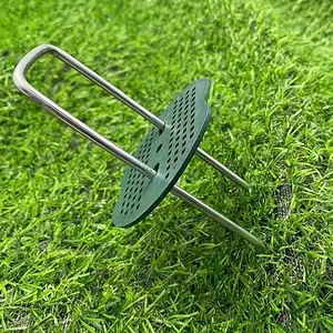 100/200 Galvanized U-Shaped Landscape Fixing Pins, Suitable for Fixing Garden Cloth, Ensuring Floral Safety, Also Suitable for Balcony Gardening, Planting Pots, Container Reinforcement, Lawn Stakes, Dust Net, Soil Fencing