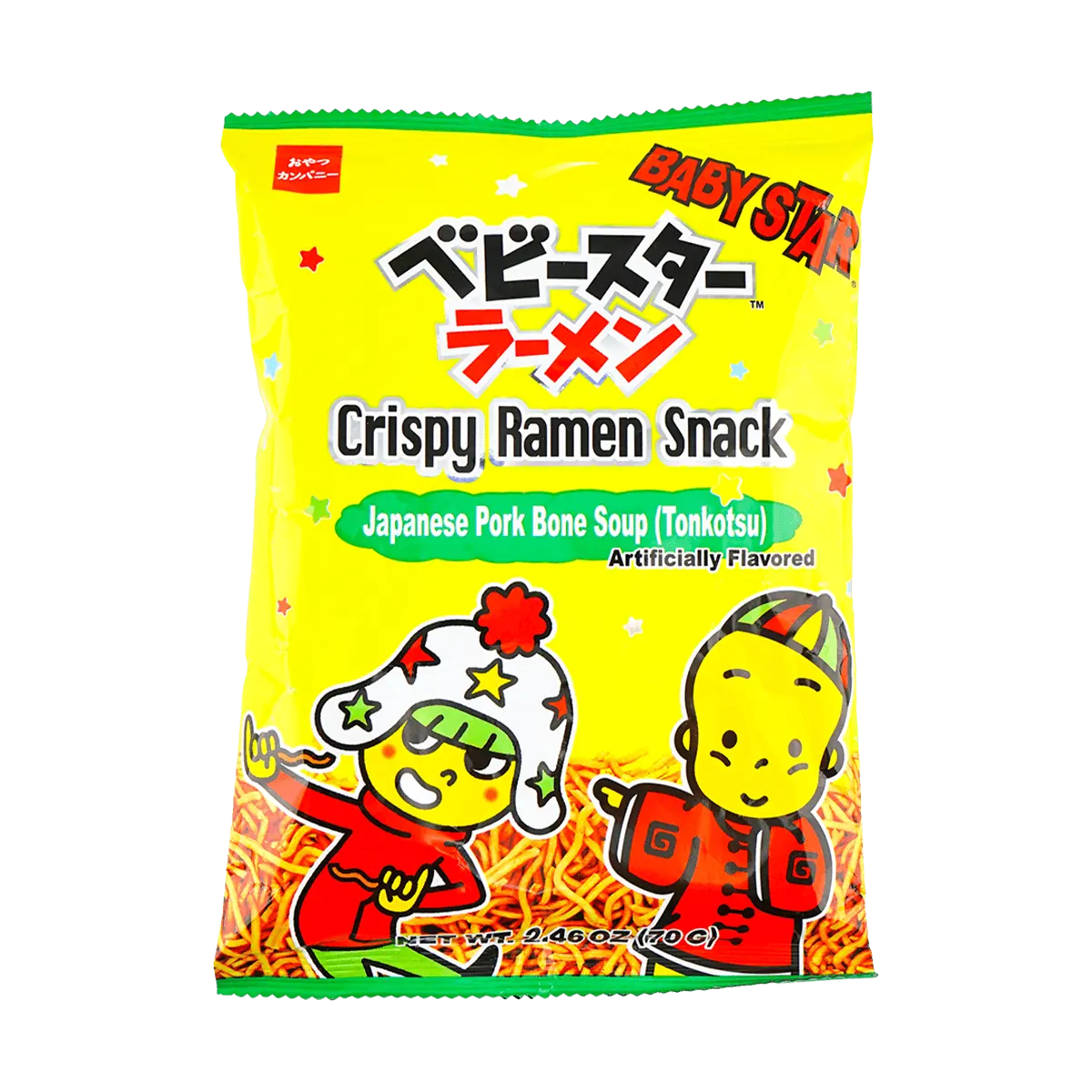 BABYSTAR Ramen Snack Tonkotsu Flavor70g