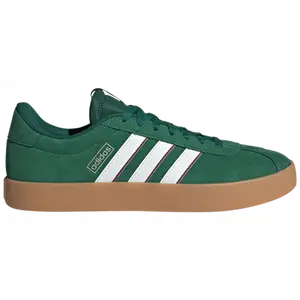 Adidas Men's VL Court Sneakers, Dark Green / Cloud White / Collegiate Burgundy, IH4790