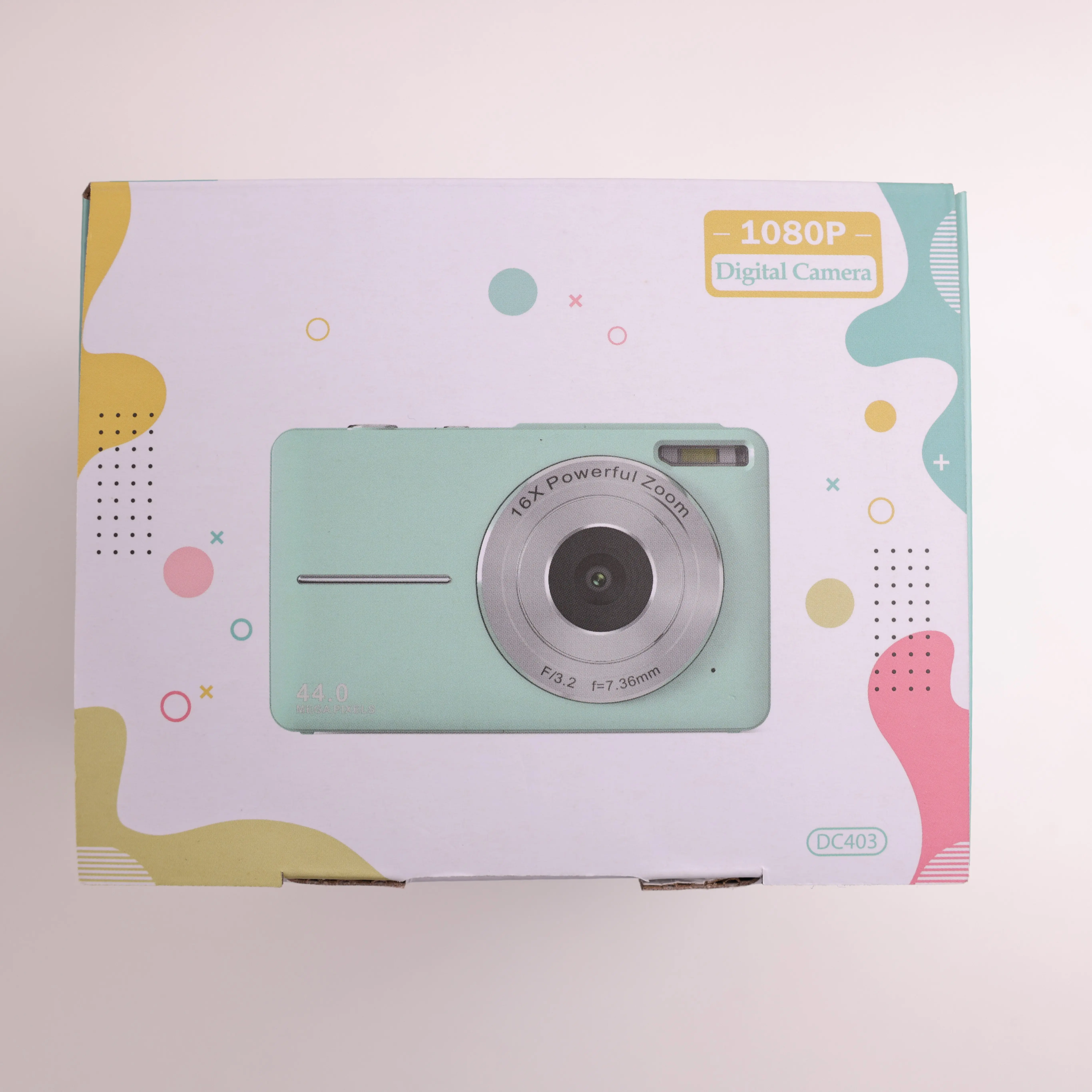 CAMERA DC403 デジカメ フルセット 極美品 a4000 DC403 Black 44 Megapixels 16x Powerful Zoom F/3.2 HD Digital