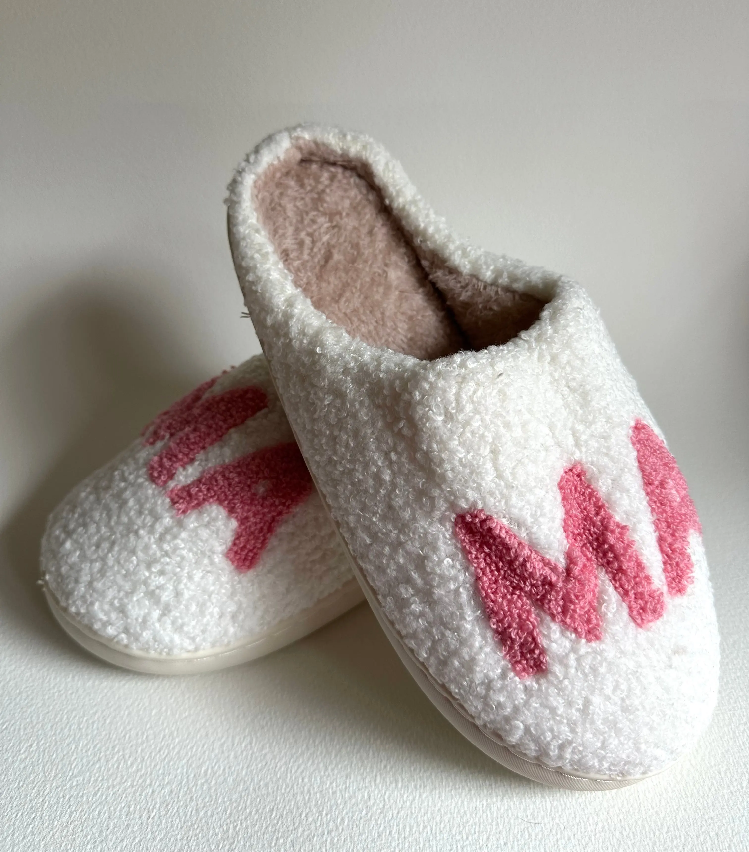 Mama Plush Slippers Footwear Rubber Women