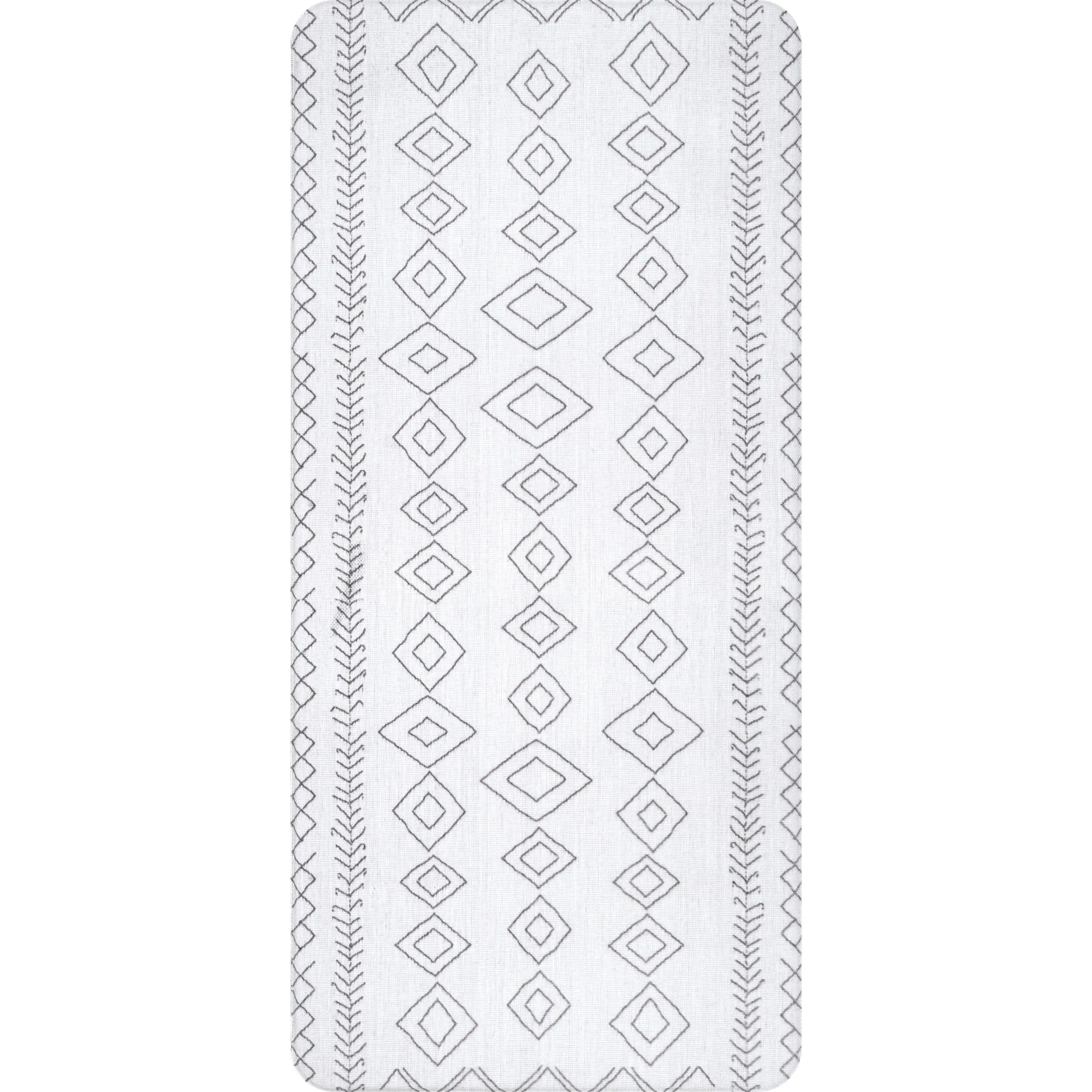 Serna Moroccan Anti Fatigue Kitchen or Laundry Room Comfort Mat