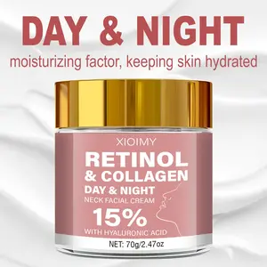 70g Retinol & Collagen Moisturizing Face Cream, Day & Night Hydration, 72h Skin Nourishment, Smooth & Long-Lasting Hydration