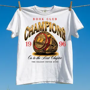 On to the Next Chapter | Book Club Champions Retro Unisex Tee