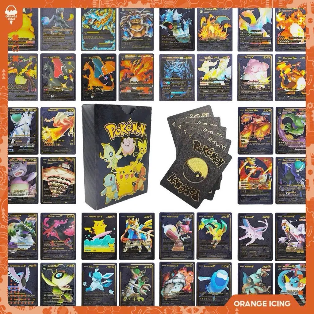 55-Card Premium Collection Box Set – Luxurious and Unique Gold, Silver, Rainbow & Black Edition for Collectors