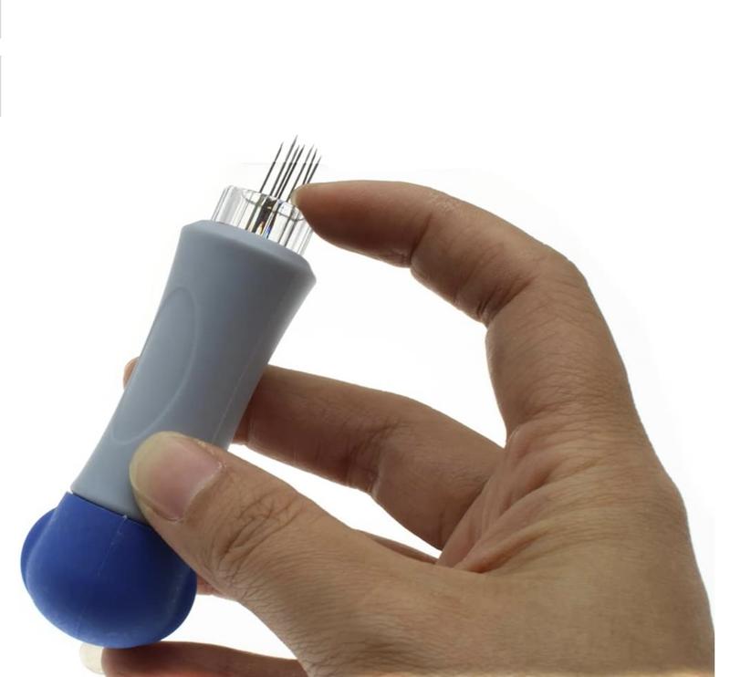 Needle Felting, Felting Needle Tool with 7 Needles, Needle Felting Stitch Punch Tool - Wool Felt Needle Tools - Felting Starter Kit for DIY Patchwork & Craft - Make Beautiful Felt Animals & Patterns