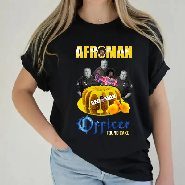 Afroman Lemon Pound Cake T-Shirt, Full size, Full Color, For Men & Women