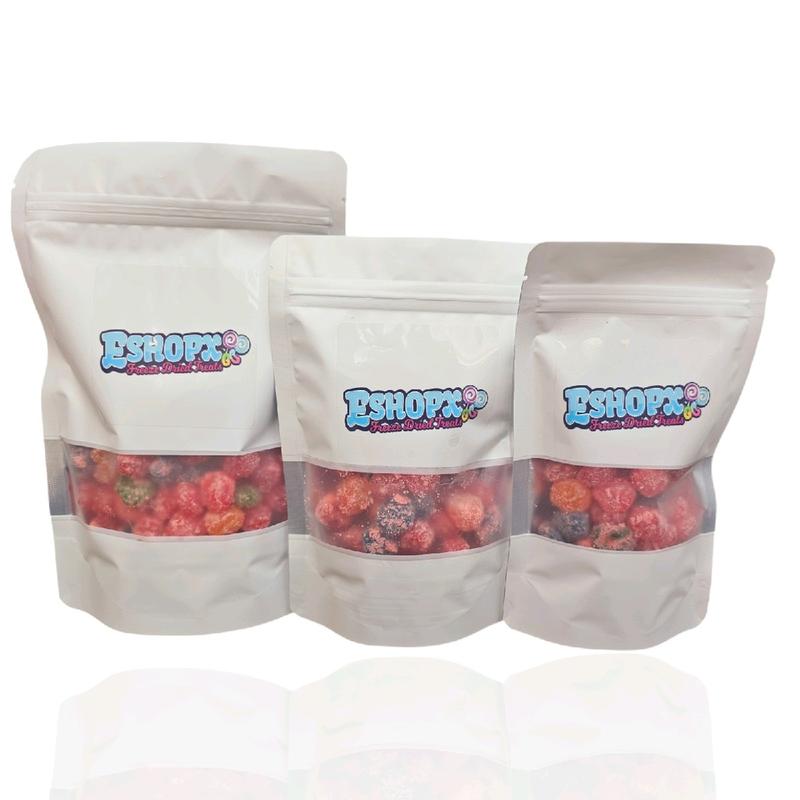 Eshopx Sweet Cotton Candy Gushers Juicy Gushers with Cotton Candy Powder -  Snack Bonbon