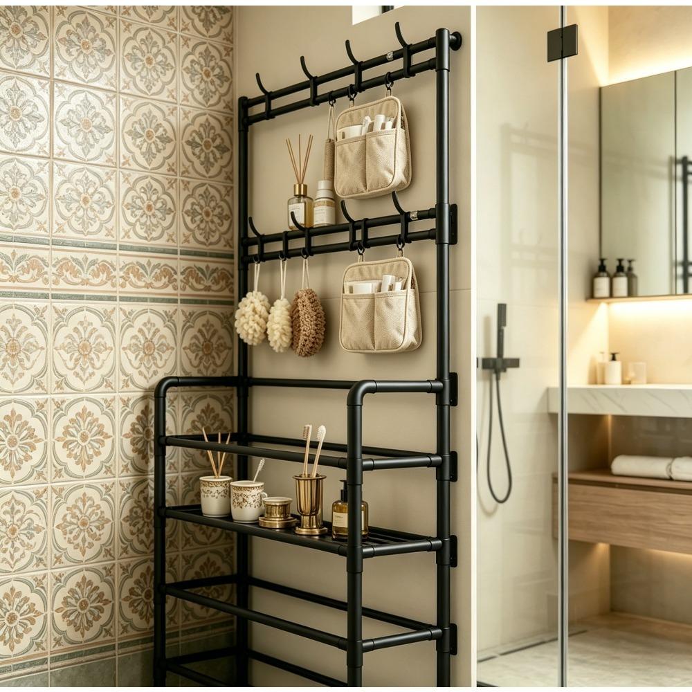 Multi-Layer Shoe & Hat Rack – Floor-Standing Organizer Shelf for Shoes, Hats, bathroom, Bedroom ,Entryway & Home Storage