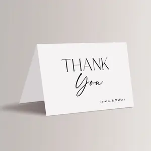 Elegant Wedding Thank You Card