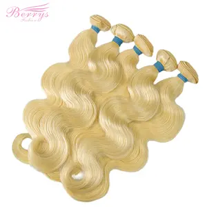 Berrys Hair 613 Bundles Blonde Human Hair Body Wave 15A Grade Brazilian Virgin 1pc Unprocessed Beyoncé Replica Wig