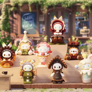 (buy 3 get 1 free)Emma Coffee shop series,Desk decorations, birthday gifts, desktop ornaments, blind box collectibles, toy collectibles