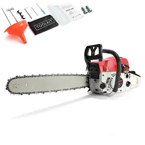 20 INCH Gas Power ChainSaw, 58CC Gasoline Chainsaw Cutting Wood - Multifunction Chain Saw Set
