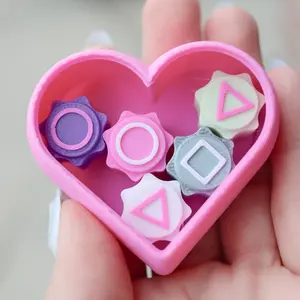 3D Printed- Valentine Gonggie Heart Figurine