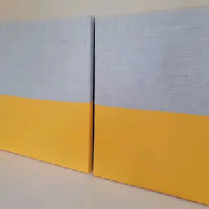 SET of 4 Sound Absorbing Acoustic Wall Panels