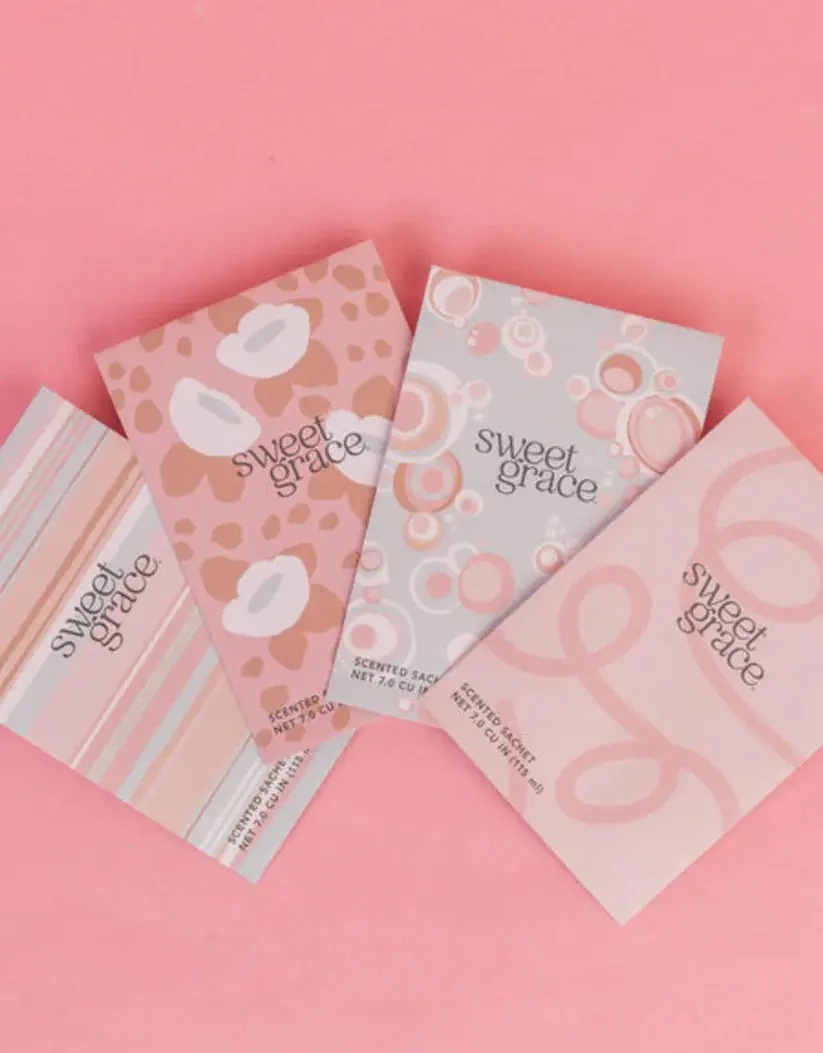 Sweet Grace Sachet - Available in Multiple Styles - Ideal for Home Fragrance and Aroma Enhancement Scent Scented