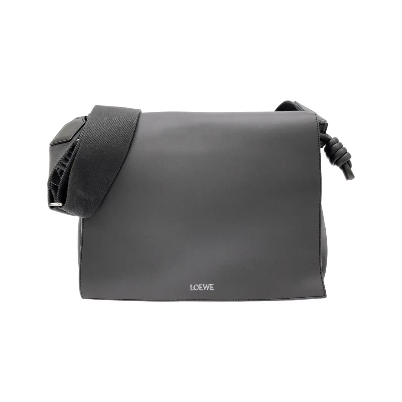 Pre-owned Loewe Calfskin Shoulder Bags Flamenco Satchel Leather Shoulder Bag