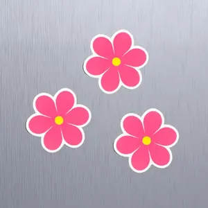 3pcs Flowers Decorative Magnets