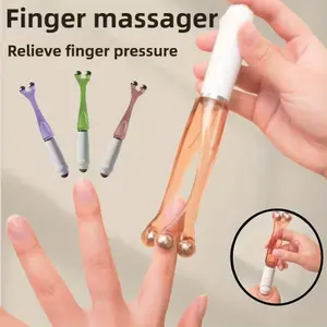 1pc Finger Massage Roller, Multifunctional Joint Massager, Hand Palm Finger Stress Relief Tool, Holiday Birthday Gift for Friends Family, Body Care