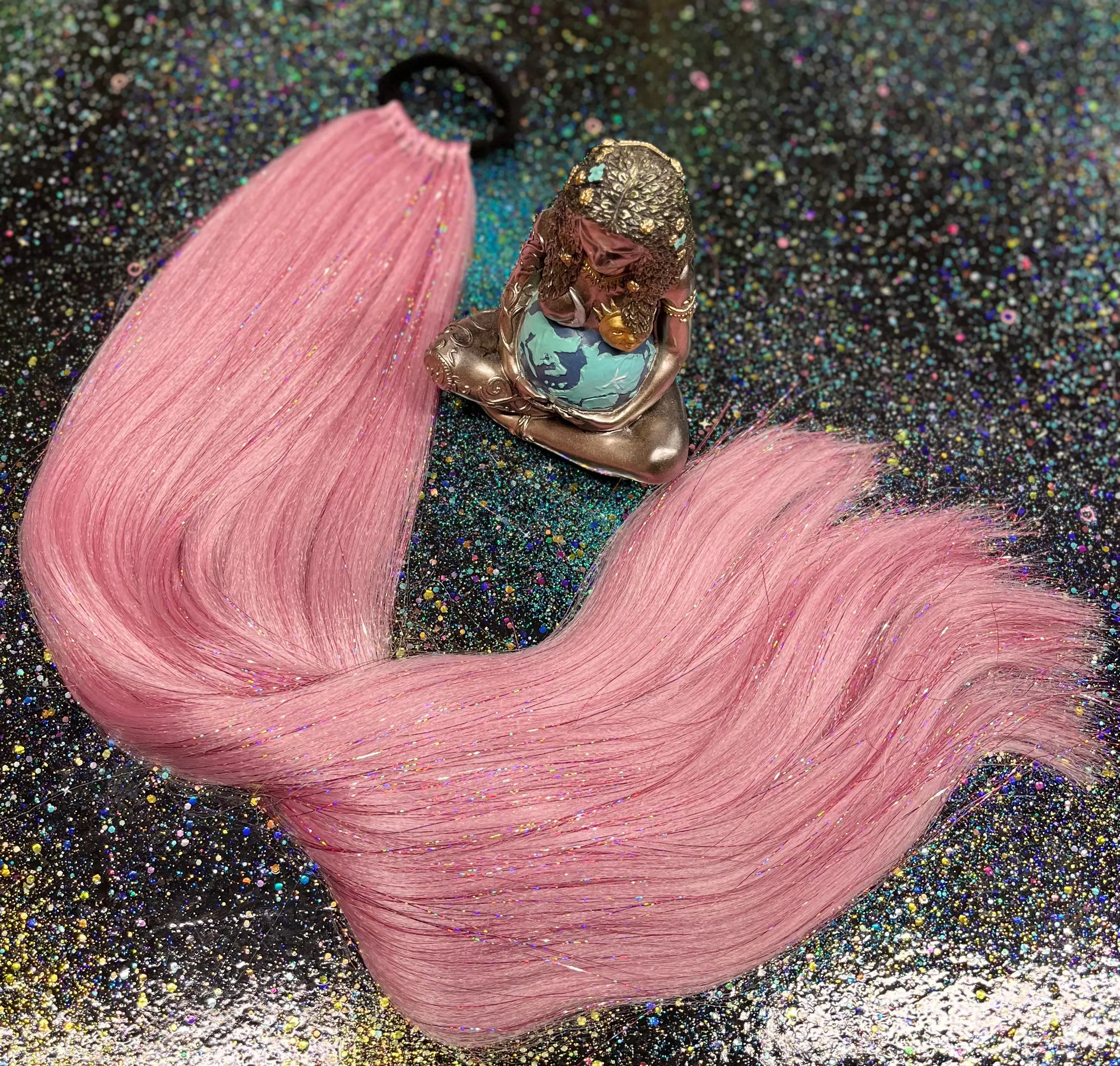 APHRODiTe - SOFT PiNK PONYTAiL EXTENSiON