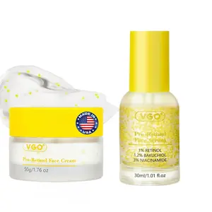 VGO Anti-Aging Serum with 1% Retinol 30 ml & 1fl. oz - Facial Serum for Reducing Fine Lines & Wrinkles -Skincare Radiance-B skin  care  products