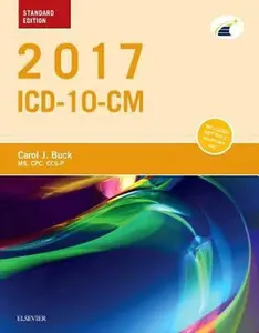 USED-2017 ICD-10-CM Standard Edition by Carol J. Buck MS  CPC  CCS-P (Paperback)