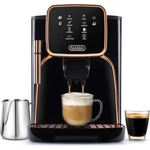 Magia Clasica Super Automatic Espresso Machine with Built-In Steam Wand Magia Clasica Super Automatic Espresso Machine with Built-In Steam Wand