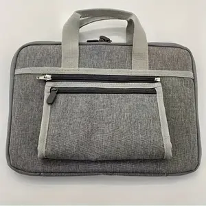 Laptop Bag Handheld Suitable for 14inch Huawei Apple 14inch Lenovo 14inch ASUS Dell 17 Men and Women |   Durable double-woven polyester fiber - 14inch laptop and tablet sleeve - Zippered front pocket