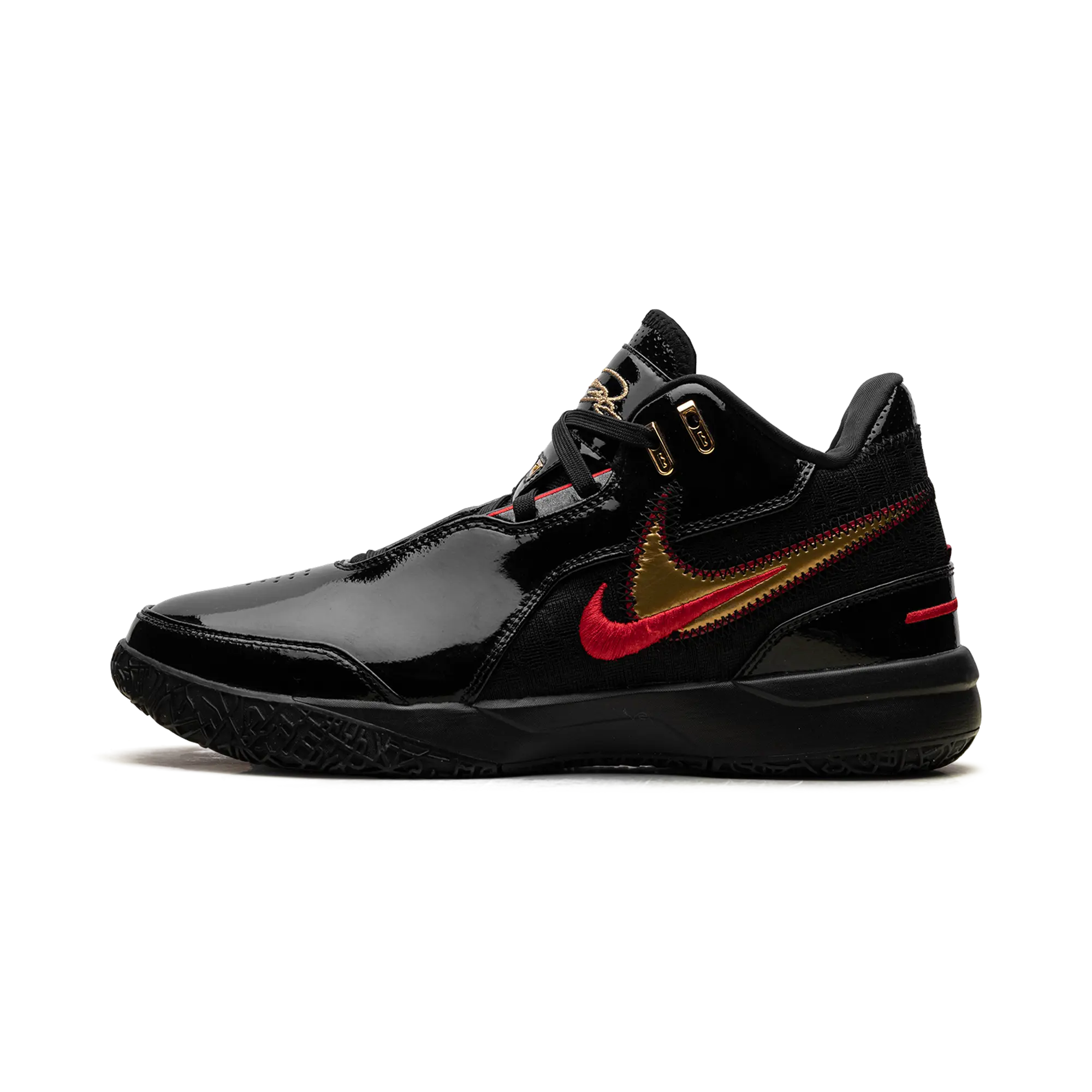 Zoom LeBron NXXT Gen AMPD "Black University Red Gold" FJ1566 001
